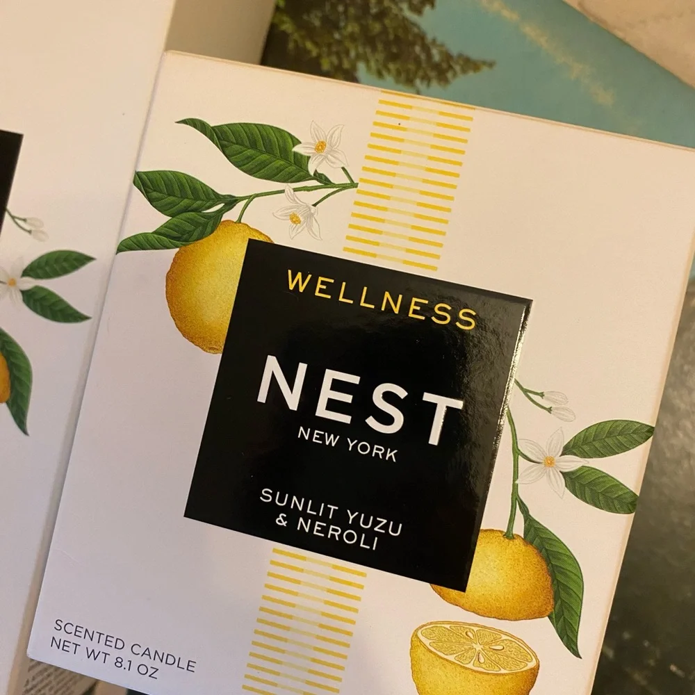 NEST Fragrances Sunlit Yuzu & Neroli Candle and Diffuser Set